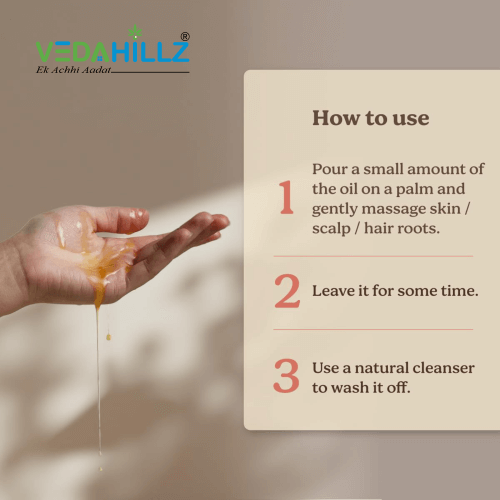 Vedahillz Cold Pressed Sesame Oil Sourced from Premium Natural Seeds